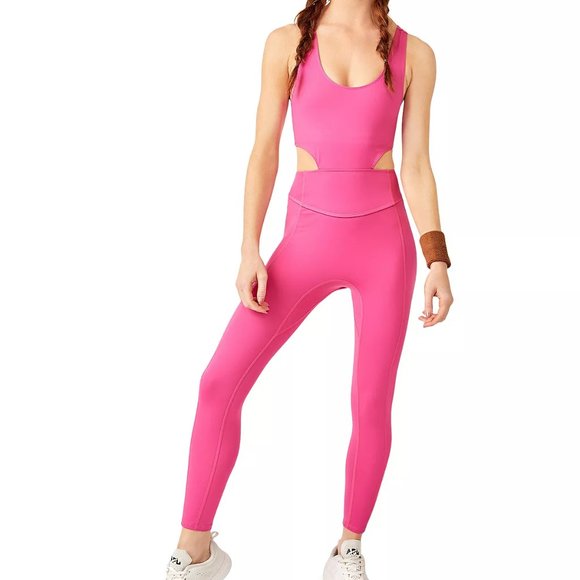 Free People Pants - FREE PEOPLE back It up onesie jumpsuit Sz M  NEW